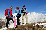 03 La cresta ben innevata per Cima Grem